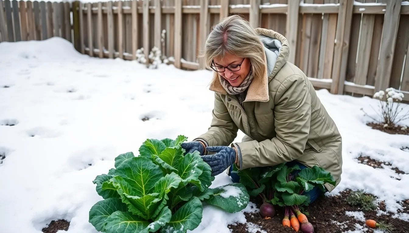 winter vegetable gardening